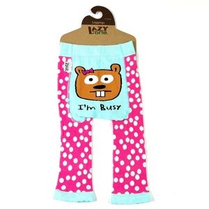 NEW Lazy One I’m Busy Beaver Leggings